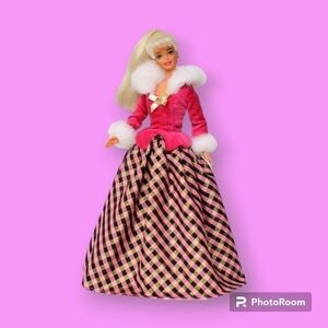 Vintage 1996 Barbie Avon Winter Rhapsody Special Edition Doll